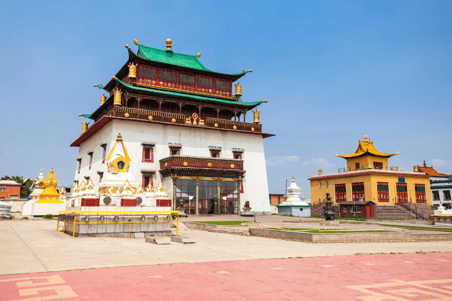 Gandan Khiid Monastery - Ulaanbaatar Buddist culture